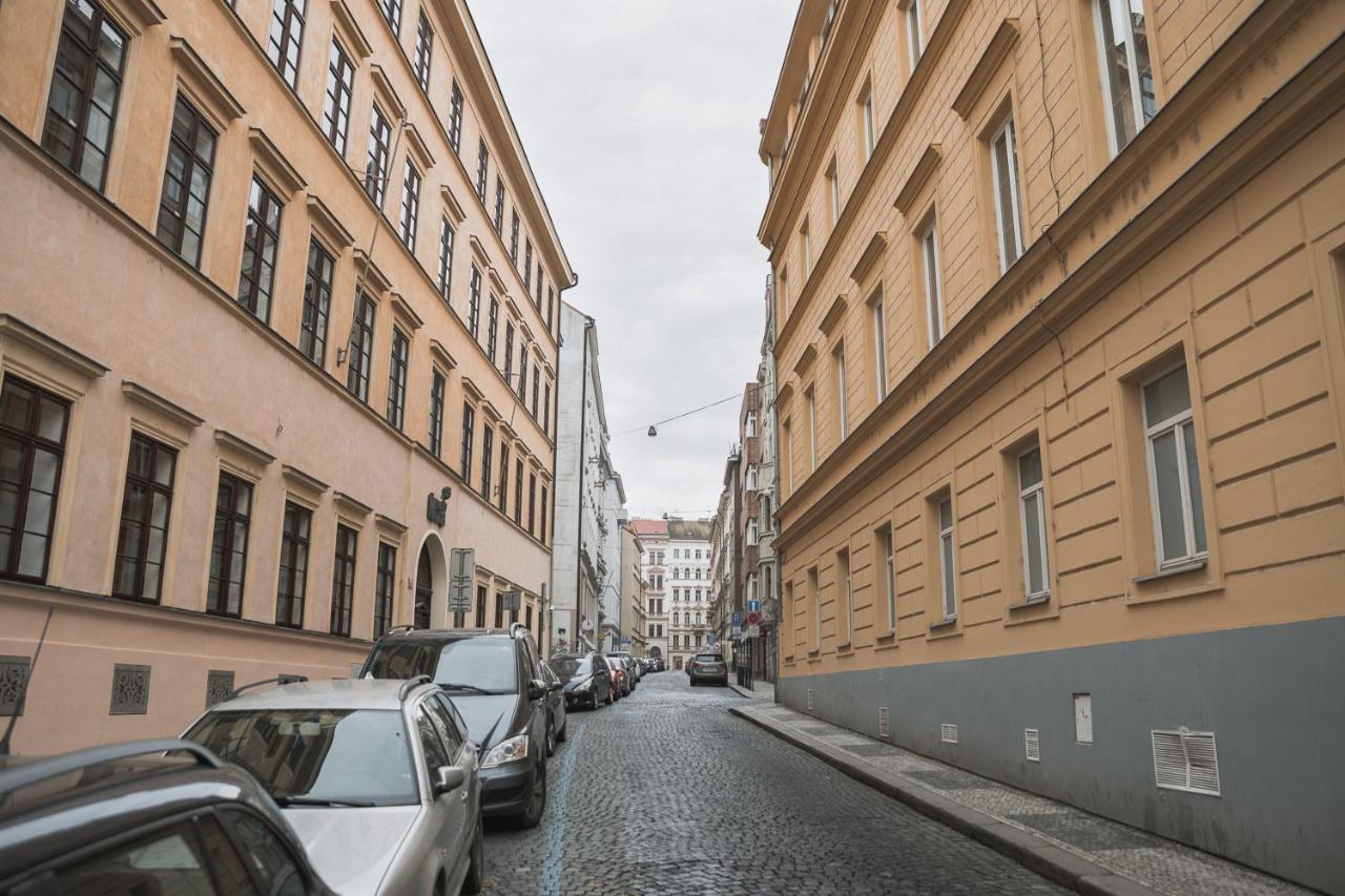 Skolska Winter Terrace Apartment Prag Exterior foto